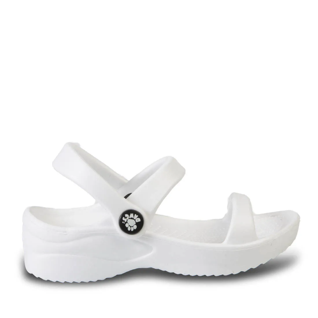 3-Strap Sandals - White