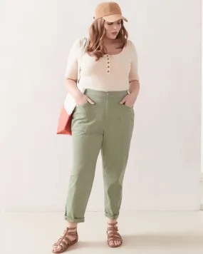 Bahama Pant | Olive Green / Olive Green