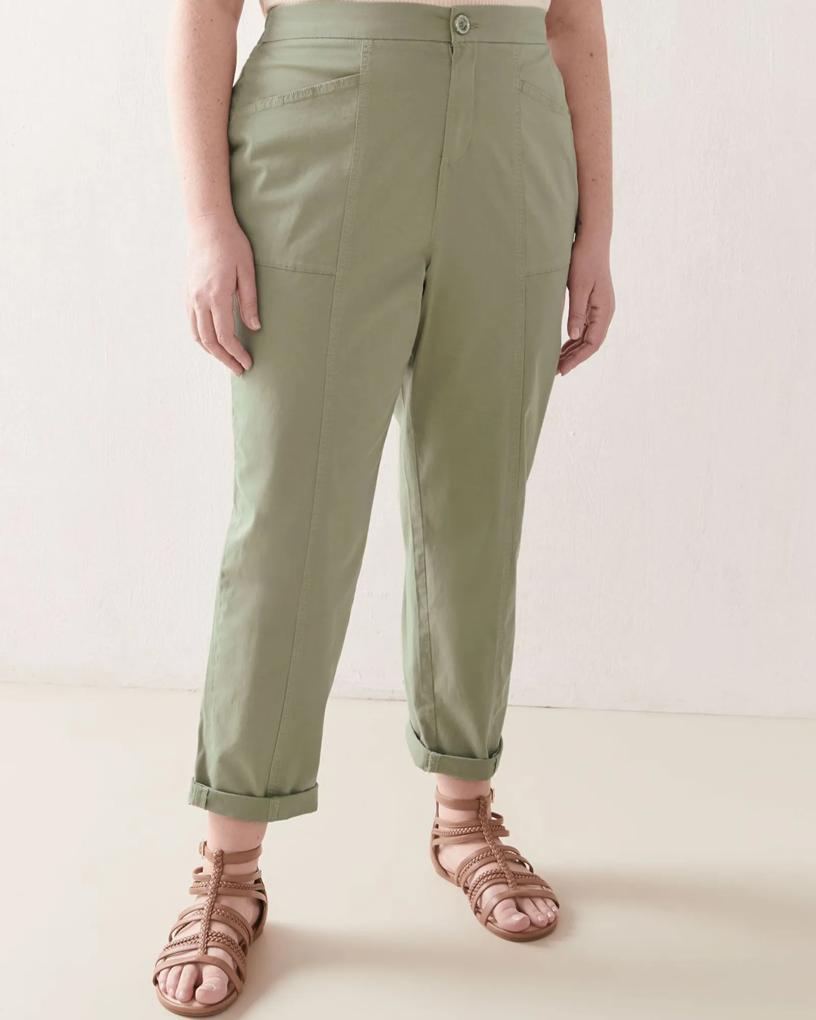 Bahama Pant | Olive Green / Olive Green