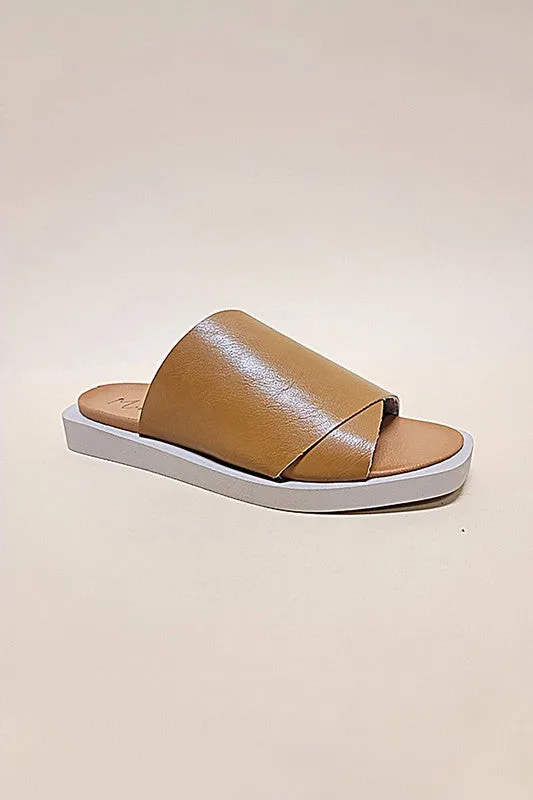 CASPER-CASUAL SLIDE SANDALS