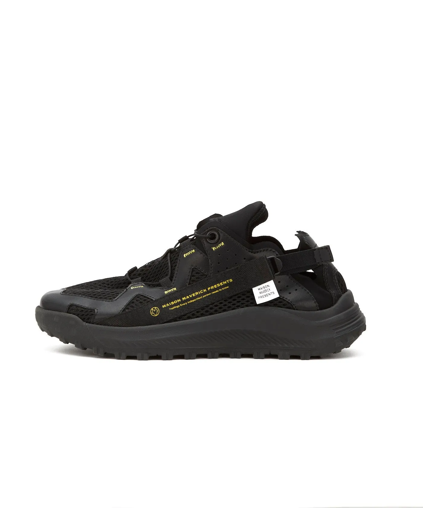 Easy Strap Track Sneakers - Black