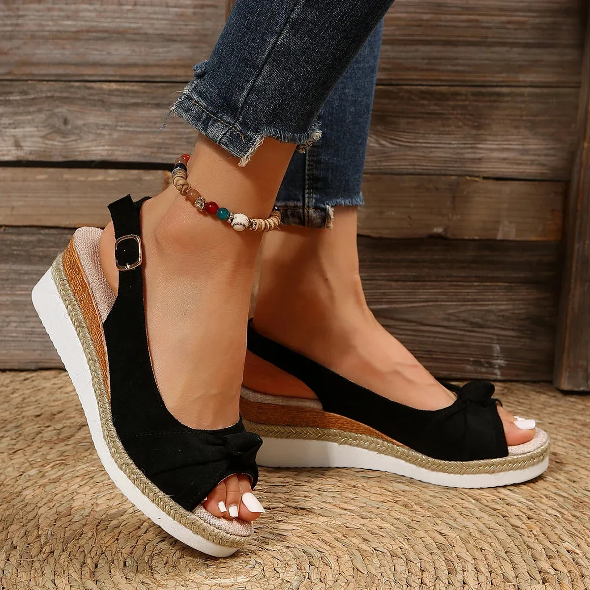 Elowise - Casual Wedge Sandals for Women