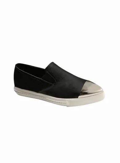 Emmalyn Metal Pointed Slip On Shoes