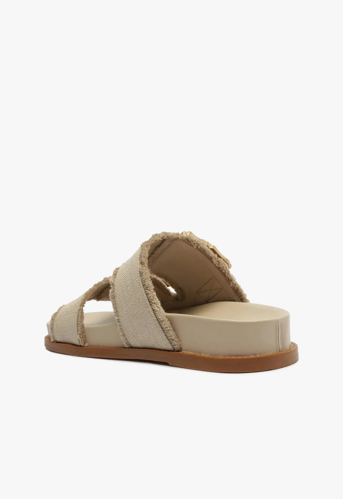 Enola Sporty Linen Sandal