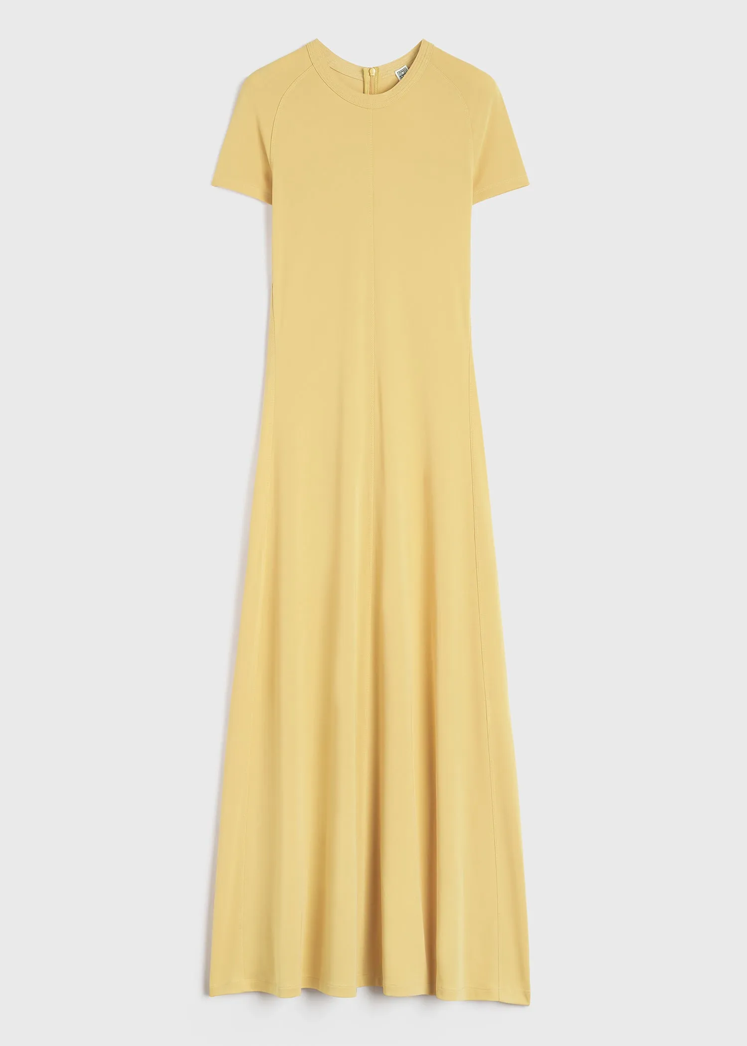 Fluid jersey dress cornsilk