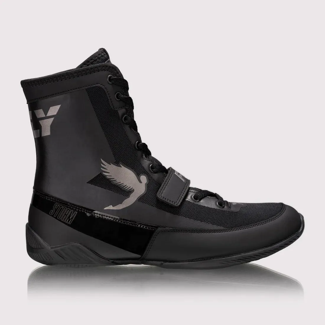 Fly Storm Boxing Boots Black