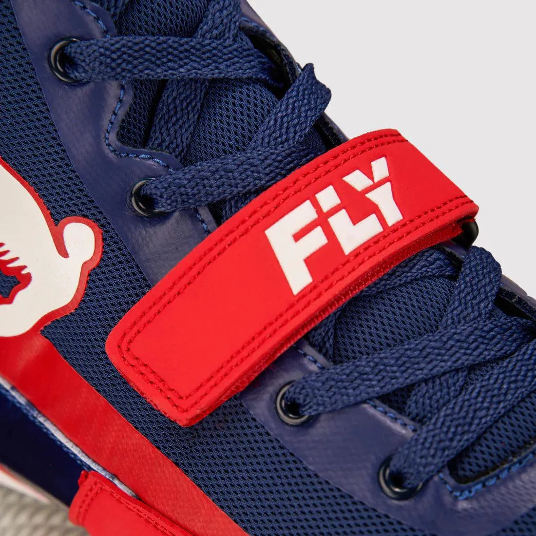 Fly Storm Boxing Boots Blue/Red/White