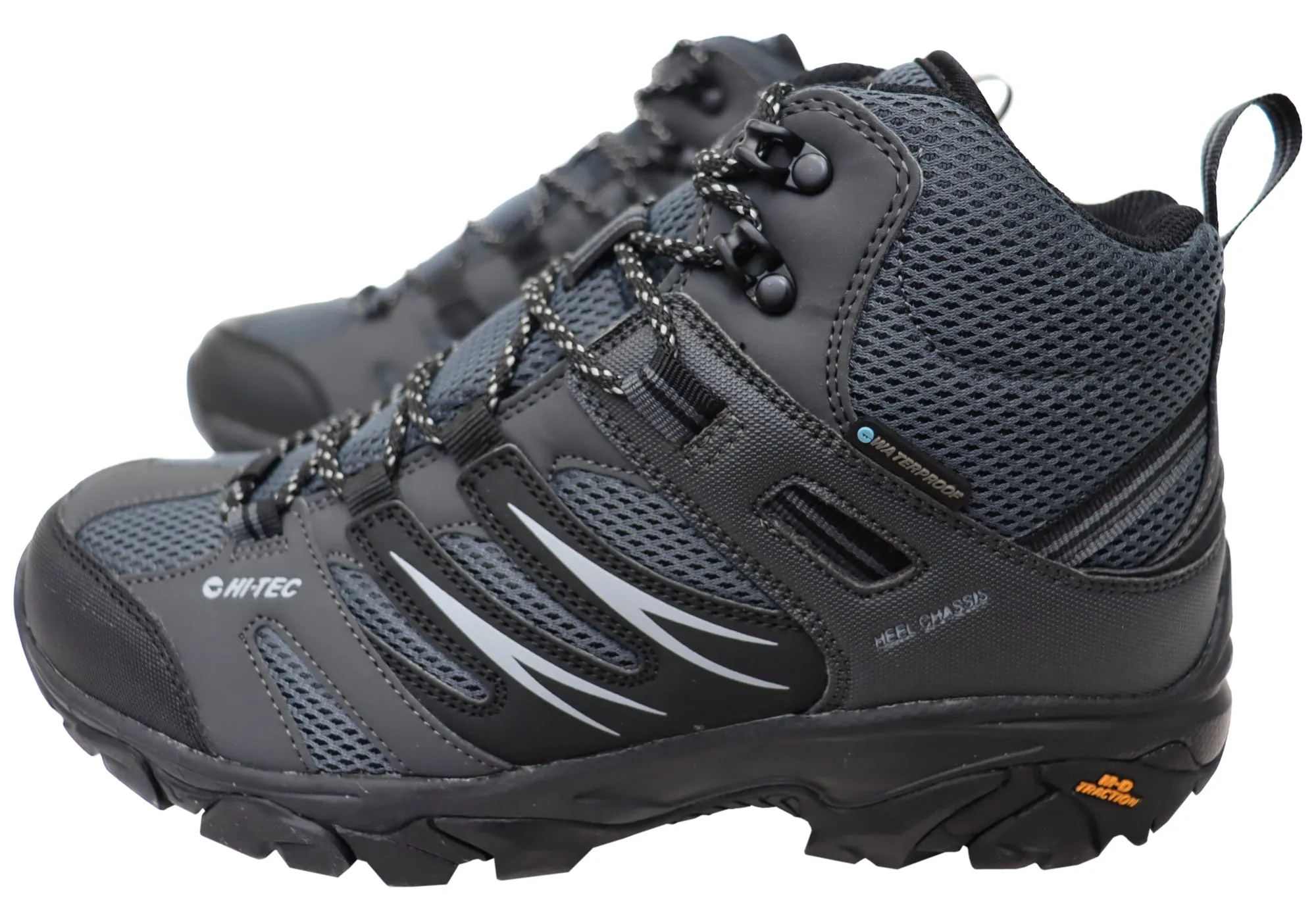 Hi Tec Mens Tarantula Mid Waterproof Comfortable Hiking Boots