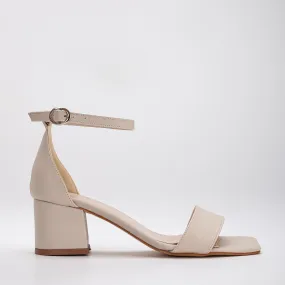 Iva - Beige Low Heels