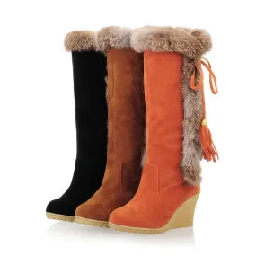 Ivyshape | Comfortable High Winter Boots for Women