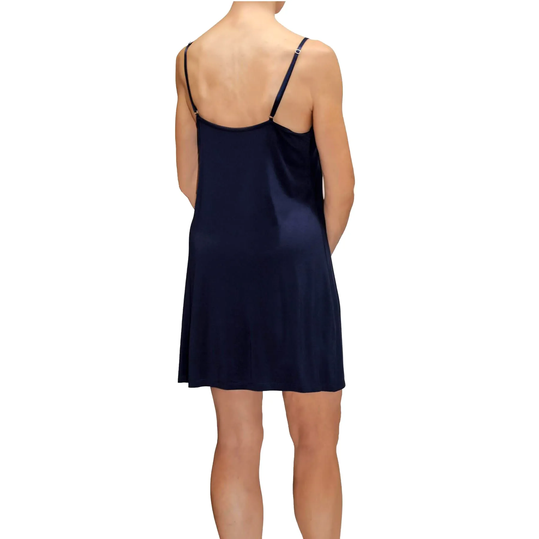 Madison Slip Chemise - Navy