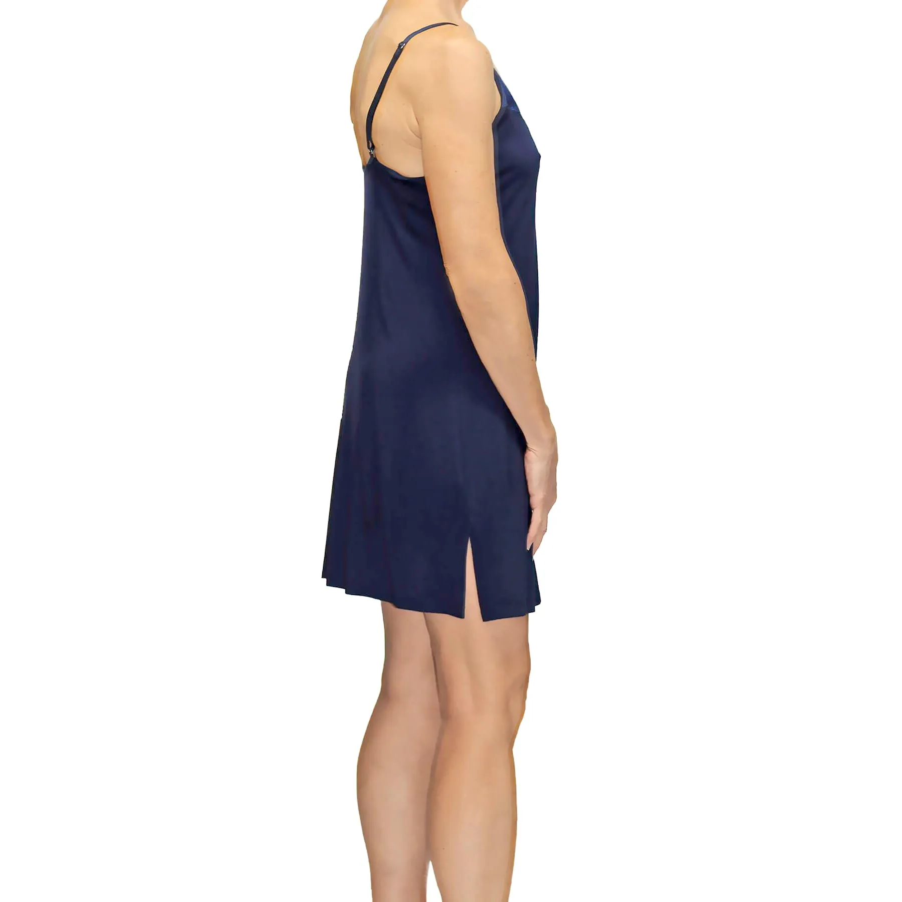 Madison Slip Chemise - Navy