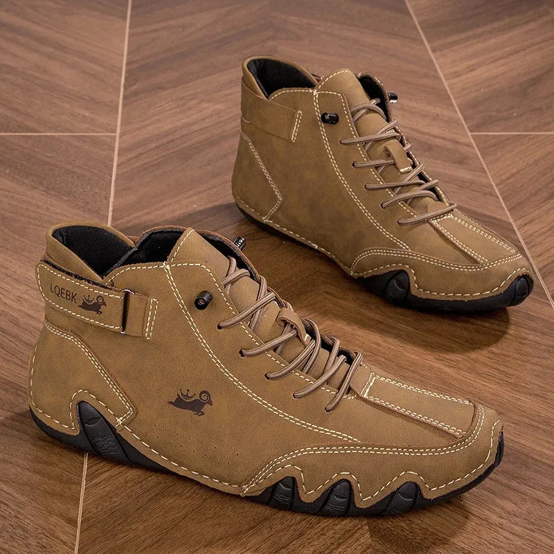 Men's Low Cut Comfortable Sneaker Style Boots