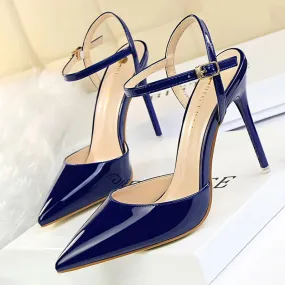 Pointed Toe Thin Heel Dress Shoes