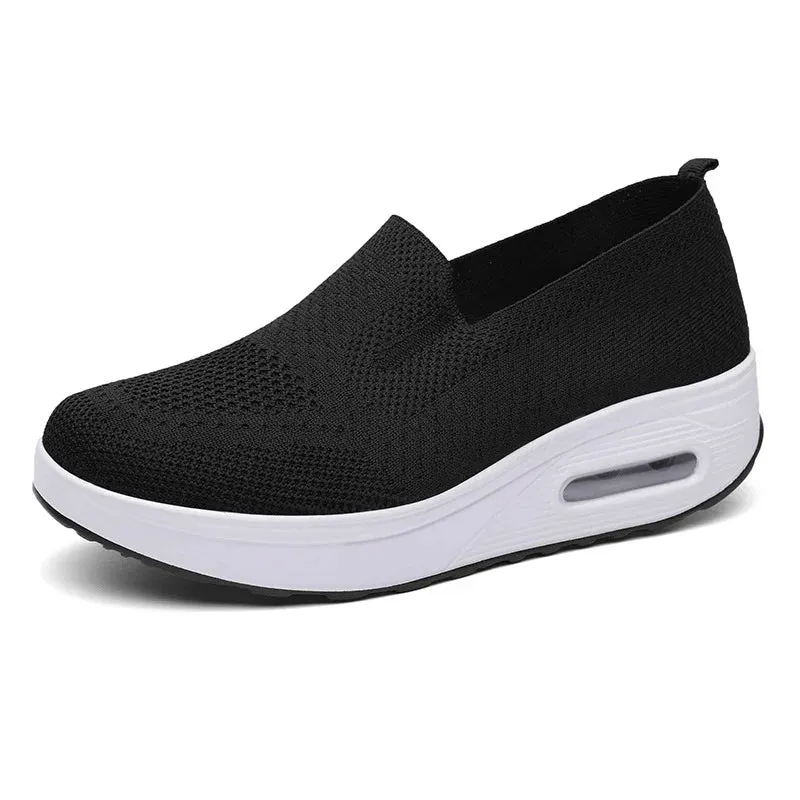 Sleek Comfort Women’s Orthopedic Breathable Sneakers