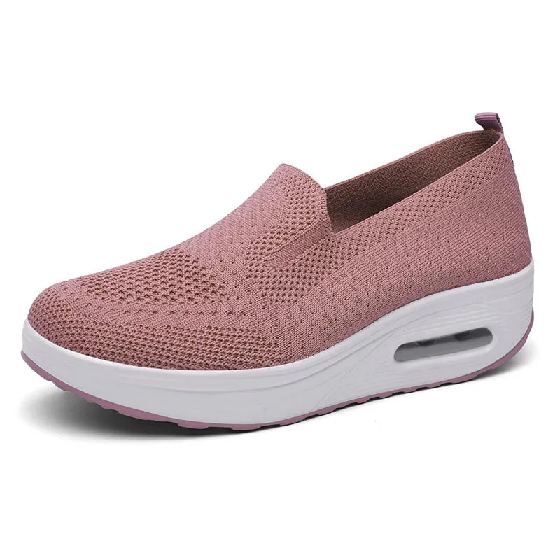 Sleek Comfort Women’s Orthopedic Breathable Sneakers