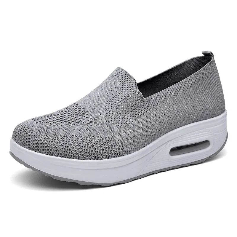 Sleek Comfort Women’s Orthopedic Breathable Sneakers