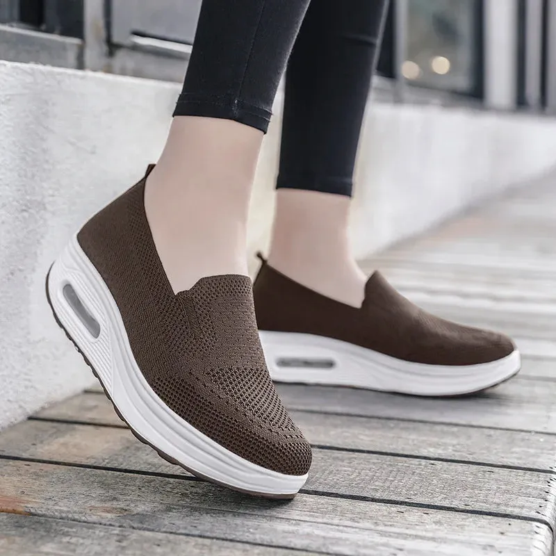 Sleek Comfort Women’s Orthopedic Breathable Sneakers