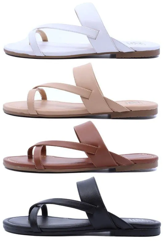 Take The Next Step Padded Thong Sandals