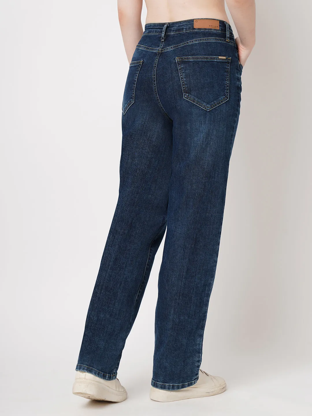 Women High Rise RELAX STRAIGHT Jeans